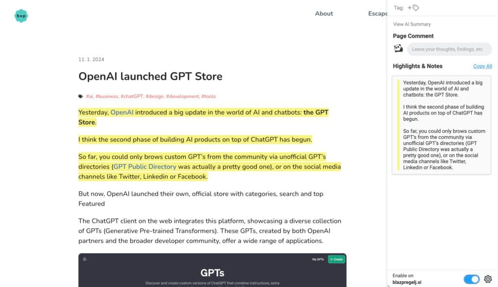 Simplify Youtube transcriptions and content management with one tool with Glasp Chrome Extension