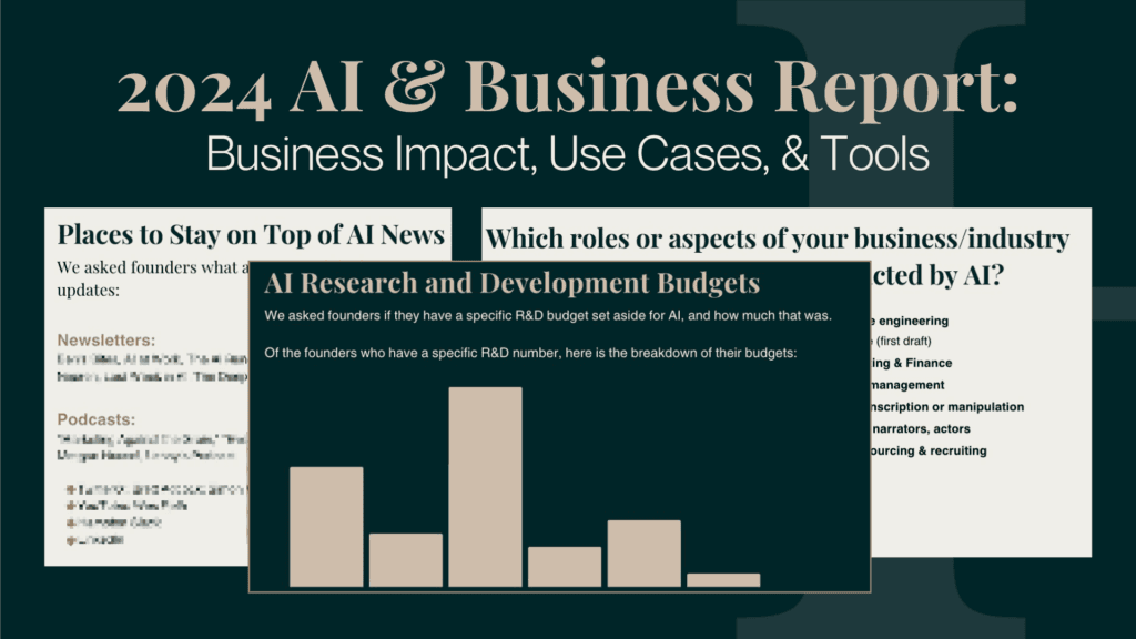 2024 Hampton AI & Business Report: Uses, Tools, and Business Impact