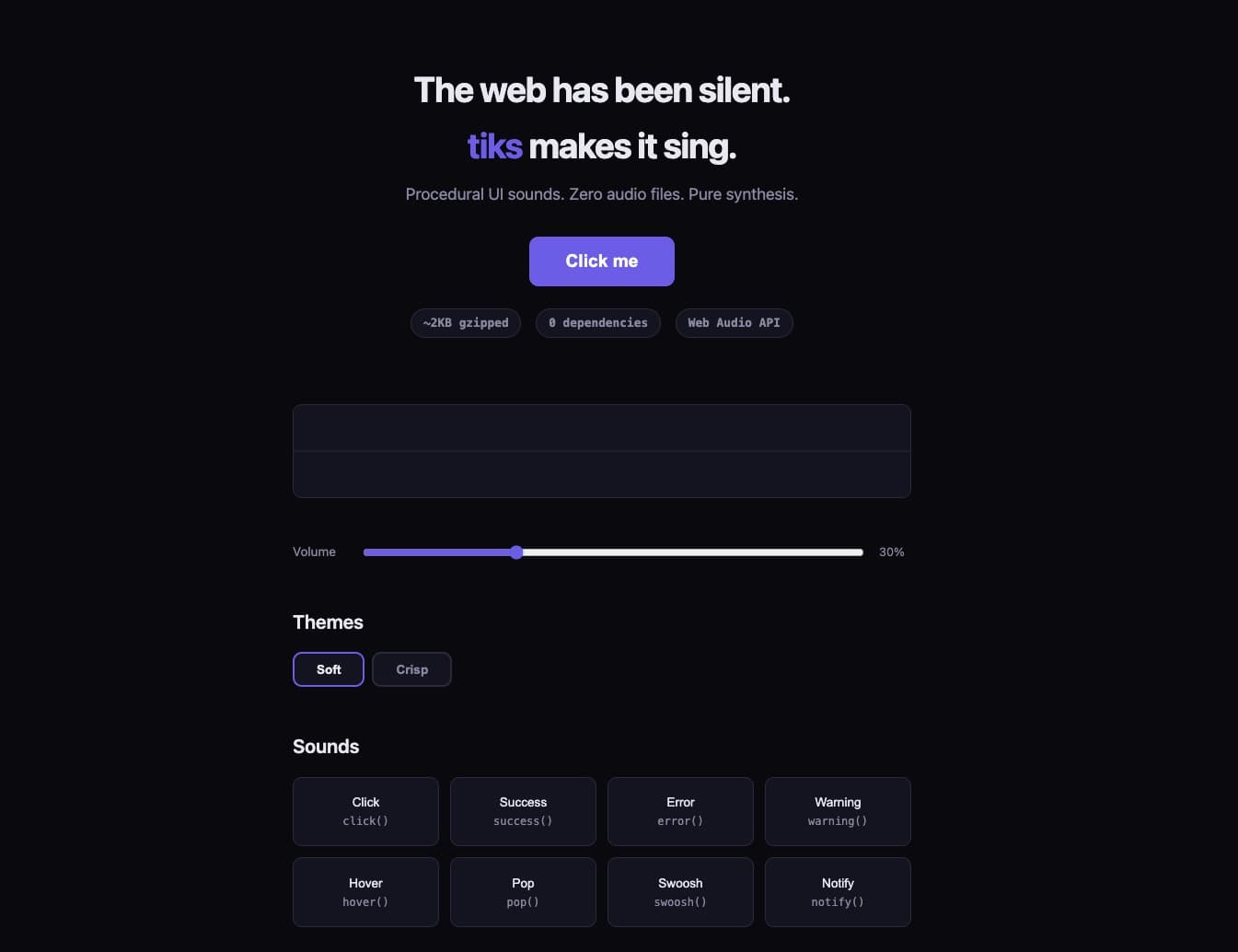 Tiks: Useful UI Sounds for the Web With Zero Audio Files