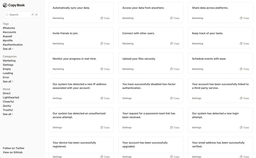 copybook 