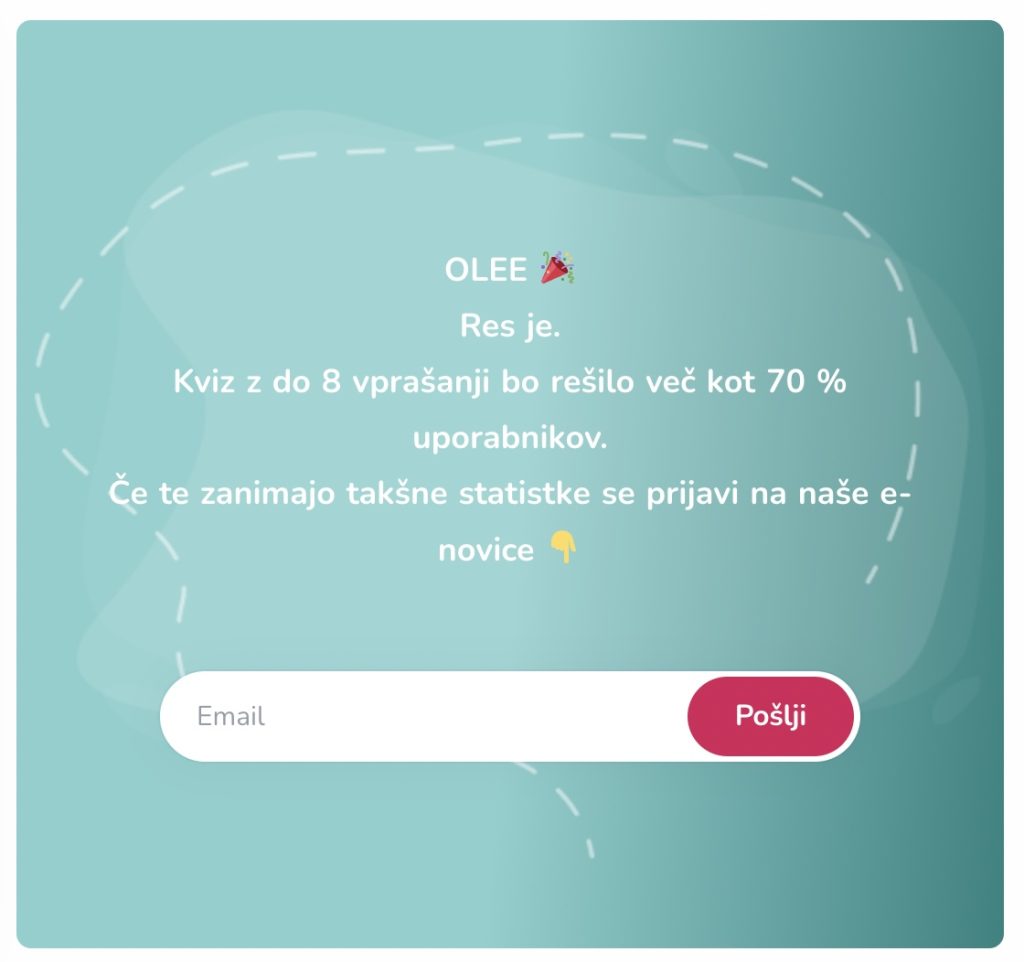 interactive opt-in form