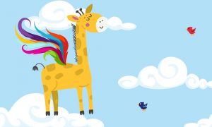 Žirafa Beti in čarobna krila