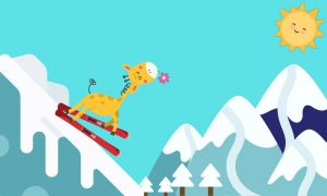 Žirafa Beti in zimovanje