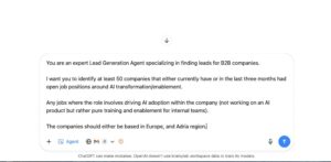 ChatGPT Agent Mode Tutorial: How to Automate Lead Generation and Research