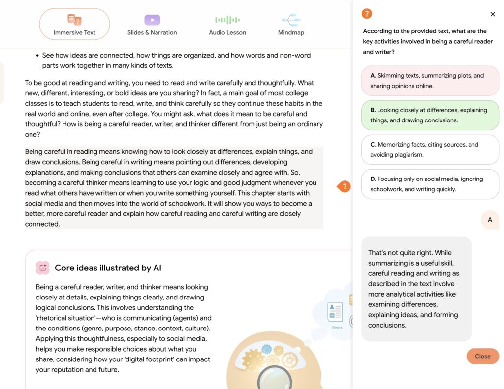 Google Learn Your Way