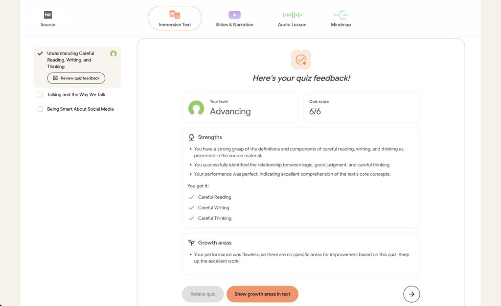 Google Learn Your Way