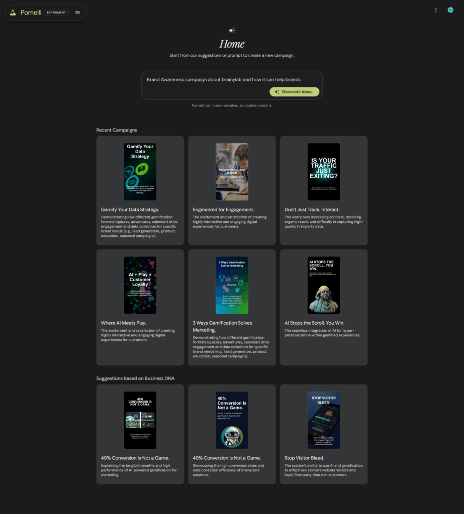 Google Pomelli AI Design Tool