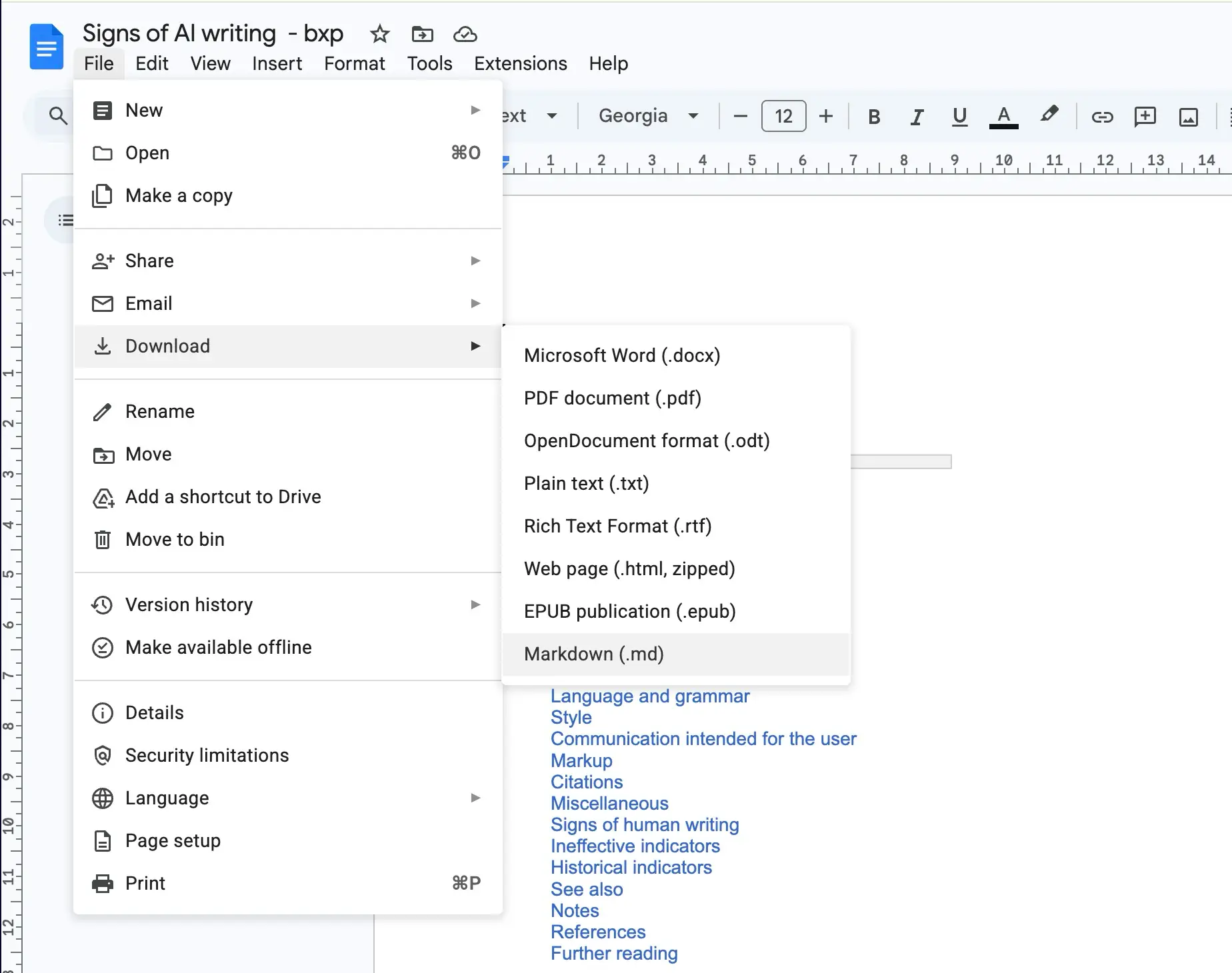 How to remove AI writing