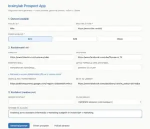 brainylab Prospect App